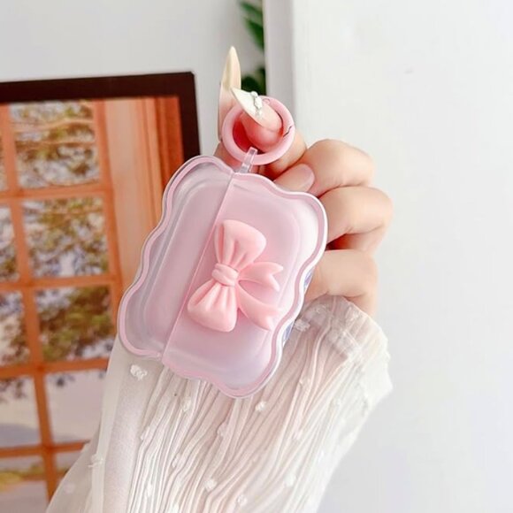 Bow Pink AirPods Pro2 Case - Picture 5 of 7